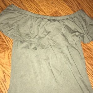 Off the shoulder shirt!